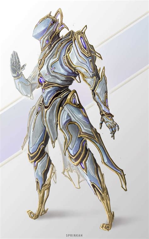 WARFRAME - CONCEPTS DE FAN D'armure Prime Gauss Prime et "Impulsus ...