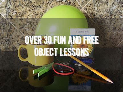 Image result for Children's Object Lessons