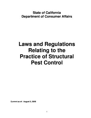 Fillable Online Laws and Regulations Relating to the Practice of ...