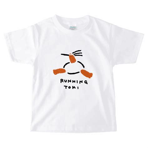 RunningTシャツ ときちゃん キッズ | ogawa atsuko-desig 佐渡雑貨店
