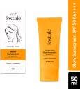 Foxtale Sunscreen - SPF SPF 50 PA++++ Glow Sunscreen with Vitamin C ...