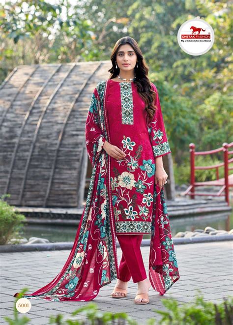 Chetak Fashion Ghoomar Vol 05 Cotton Pakistani Suit Wholesale Surat ...