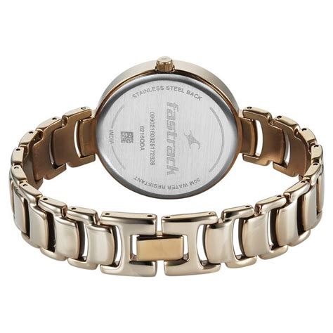 Buy Online Fastrack Chrome K Quartz Analog with Date Grey Dial Metal ...