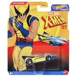 Hot Wheels X-Men 97 Wolverine Character Car, 1:64 Scale Die-Cast ...