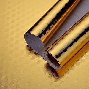 SUNBIRD Self Adhesive Oil-Proof Foil Wall Sticker,Aluminum Wallpaper ...