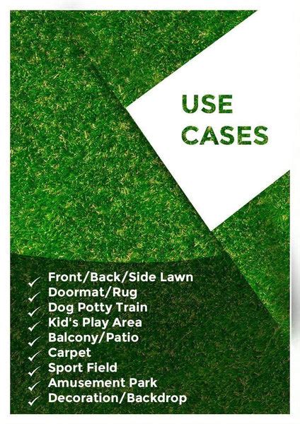 High Density Artificial Lawn/Turf Grass Premium Quality For Balcony, D ...
