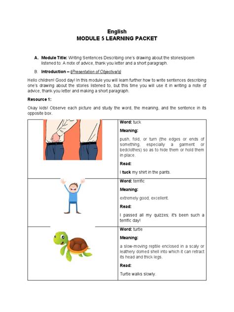 Image result for English Module 5