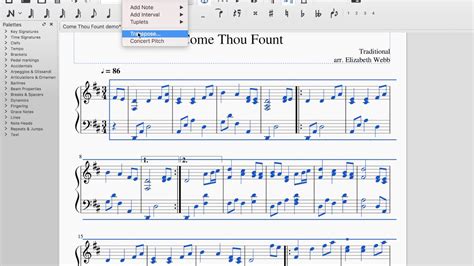 Image result for MuseScore Change Key Mid-Song