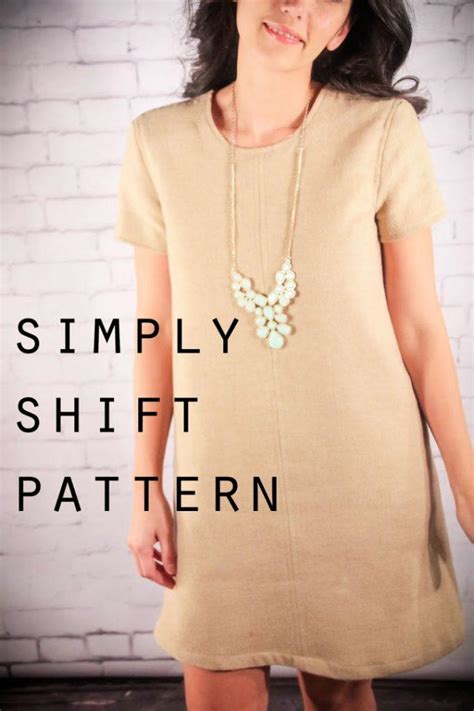 Image result for Simple Shift Dress Pattern