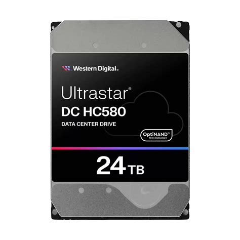 WESTERN DIGITAL ULTRASTAR DC HC580 DATA CENTER HDD SAS- 24TB– Vishal ...