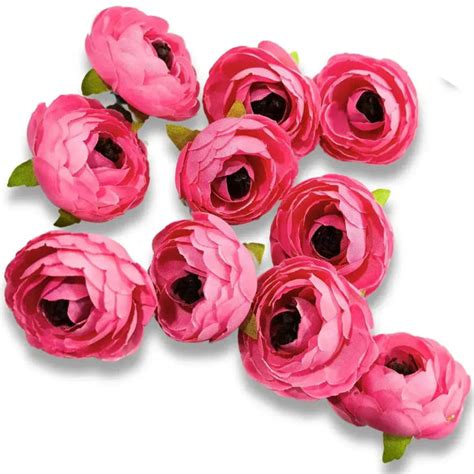 Pink Peony Artificial Flower for Cake Decoration