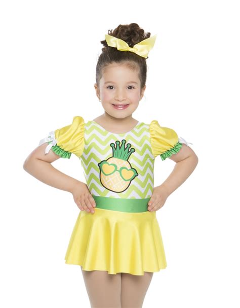 Princess Pineapple Slice Puff Sleeve Dress – Hamilton Theatrical