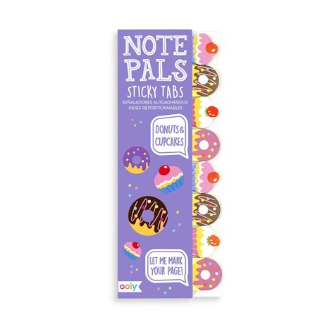 Note Pals Sticky Note Pad - Donuts and Cupcakes (1 Pack ...