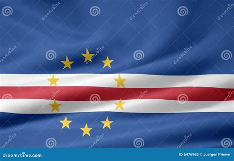 Flag of Cape Verde stock illustration. Illustration of morna - 6476963