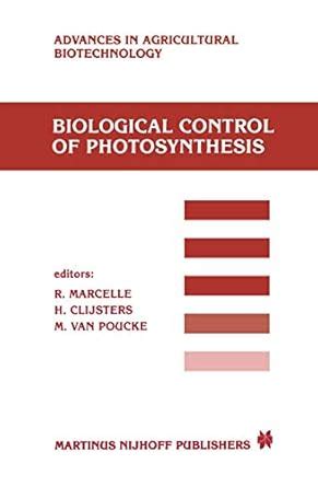 Buy Biological Control of Photosynthesis: Proceedings of a conference ...