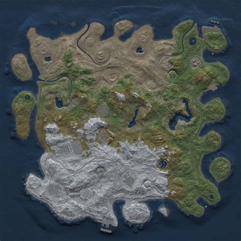 Image result for Rust Map Monuments