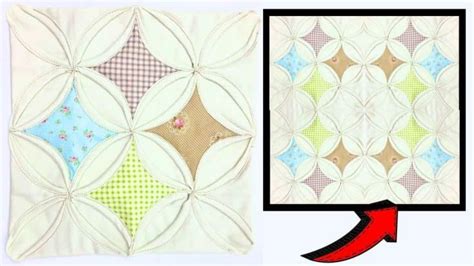 Image result for Cathedral Window Quilt Pattern Tutorial