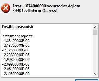 Image result for HP 34401A LabVIEW Example