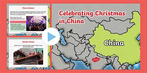 Celebrating Christmas in China PowerPoint