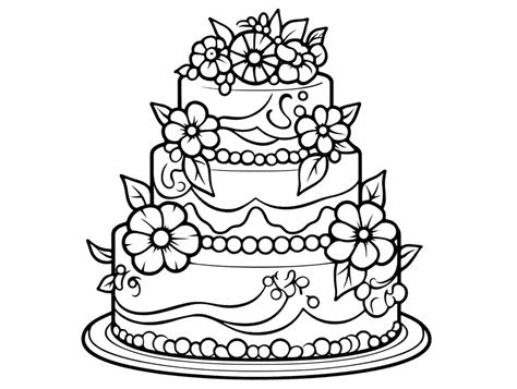 flower cake theme