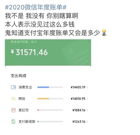 2020微信年度账单刷屏！支付宝的也可以查了！两个账单，窒息翻倍！ - 侬好上海 - 新民网
