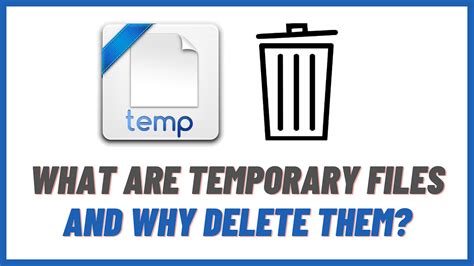 Image result for Temporary File Explained