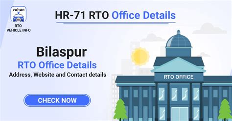 HR-71 RTO Office Details - Bilaspur