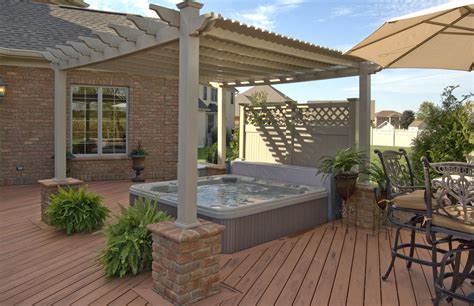 Pergola With Roof For Hot Tub at Alonzo Caraway blog