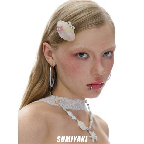SUMIYAKI カラフル ガラスストーン ヒトデ ヘアピン クリップ | Uturi -海外ブランドアイテム セレクトショップ-