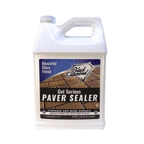 GET SERIOUS Paver Sealer Super Strong Concrete Paver Sealer and Sand ...