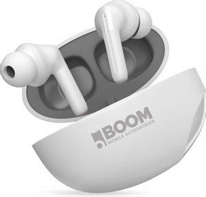 Boom Buds X4010 with Dual Pairing, 45HRs Playtime,Ultra Low Latency,ENC ...