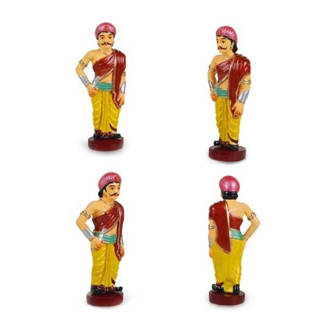 Giri - Ponniyan Selavan Statue | Golu Dolls | Kolu Bommai