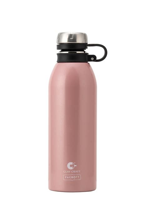 Vacbott Charlie Coral Vacuum Insulated Double Walled Water Bottle 18 H ...