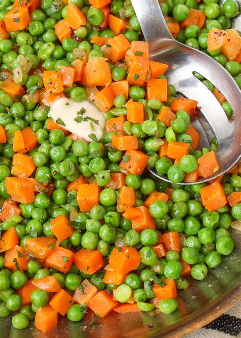 Peas and Carrots - Vegetable Recipes
