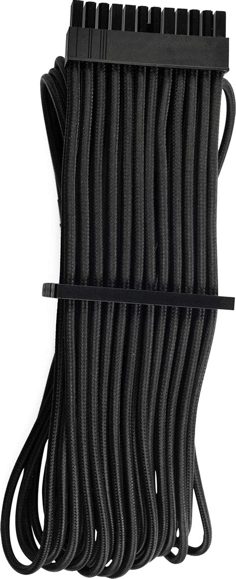 Buy CORSAIR Premium Individually Sleeved ATX 24-Pin Cable Type 4 Gen 4 ...