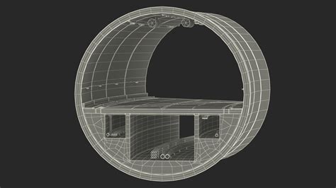 3D Car Tunnel Structure Section Turn model | 3D Molier International