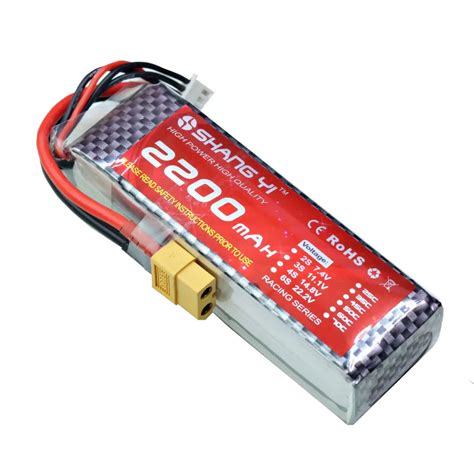 11.1V 2200mAh 3S 35C Lipo Battery With XT60 Plug (SHANG YI). – Hi Tech xyz