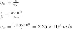 light of wavelength 1000 nm in air enters a medium of refractive index ...