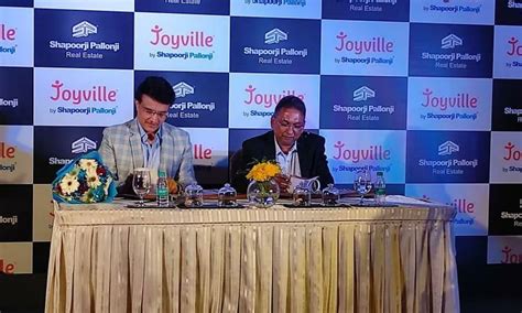 Shapoorji Pallonji's Joyville ropes in Sourav Ganguly as brand ambassador