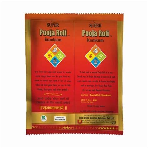 Pooja Roli Kumkum - Pooja Roli Deluxe 250 gms Manufacturer from Jaipur
