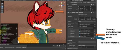 Outline Object On Select Unity 的图像结果