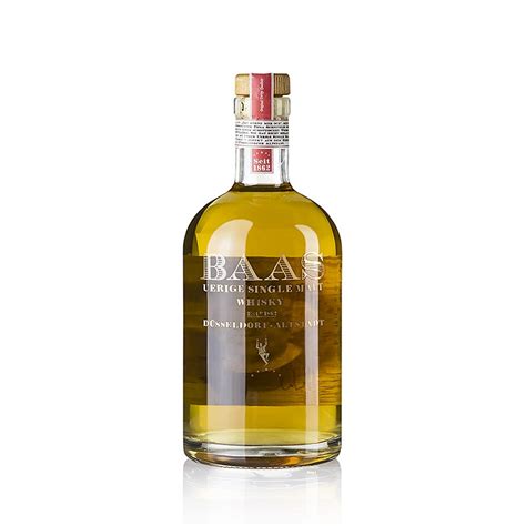 Single Malt Whisky Uerige Baas, 3 ans, chêne américain, 42,5% vol ...