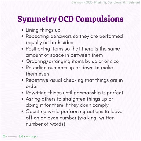 Symmetry OCD: What It Is, Symptoms, & Treatment