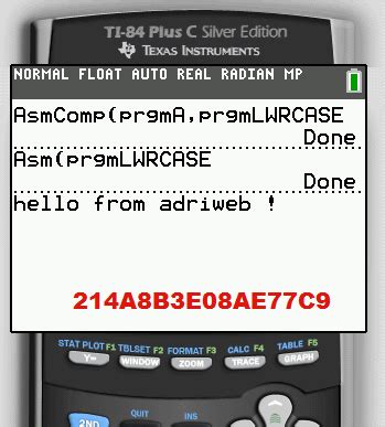 Lowercase Toggle for the TI-84 C SE - ticalc.org