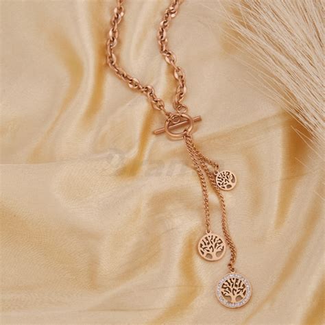 Buy Life Tree Charm Necklace For Women Online - Brantashop