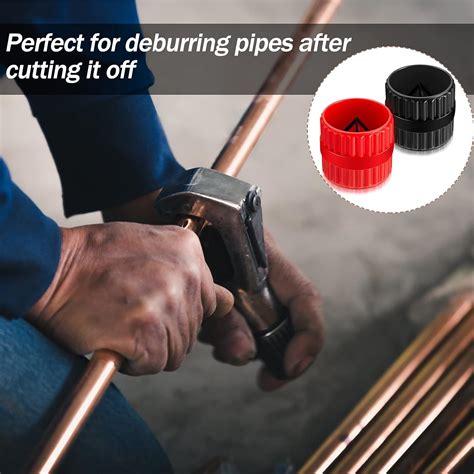 Buy 2 Pieces Inner-Outer Reamer Pipe and Tube Deburring Reamer Tubing ...