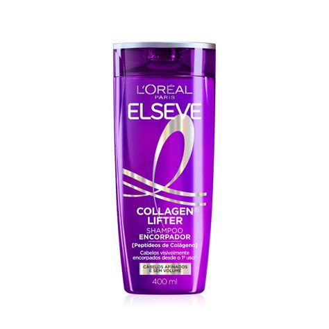 Shampoo Elseve Collagen Lifter Encorpador 400ml - Extrafarma