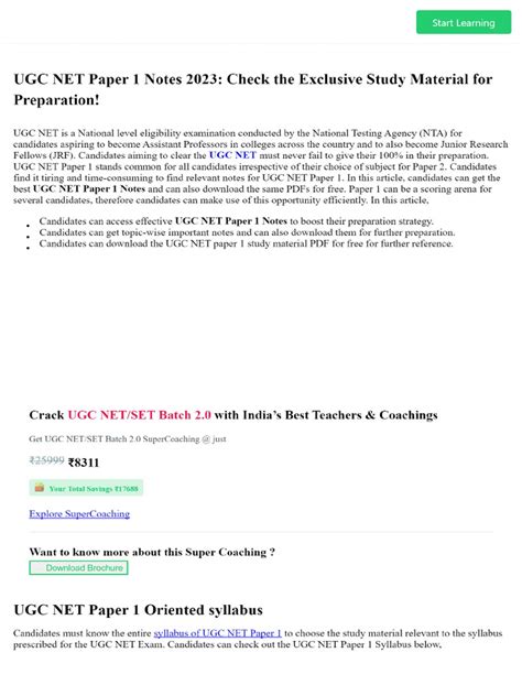 UGC Net Syllabus Paper 1 PDF 的图像结果