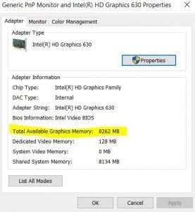 Dedicated Memory Graphics Card 的图像结果