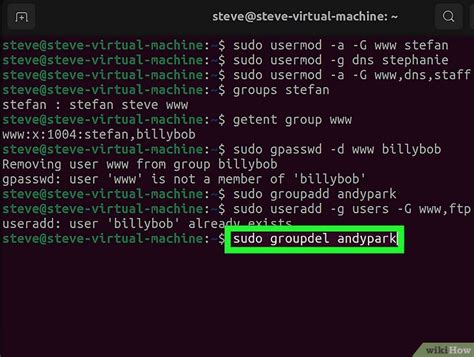 Add User to Group in Linux 的图像结果